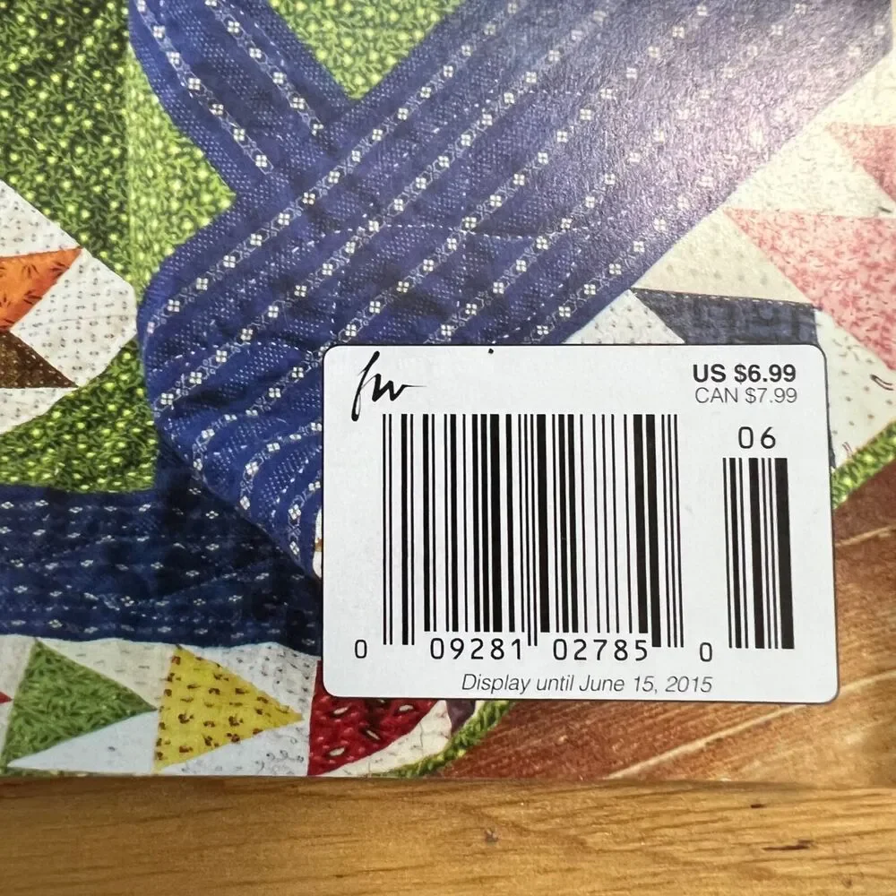 Fons and Porters Love of Quilting Magazine Lot of 3 from Spring Summer 2015